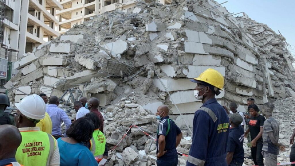 Tragedie-au-Nigeria-Effondrement-Immeuble-Fait-Deux-Morts-Nombreux-Coinces